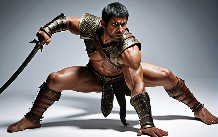 A powerful warrior enhancing their skills with honor points, transforming a basic attack into a devastating force. The scene should depict a dramatic visual representation of this transformation.