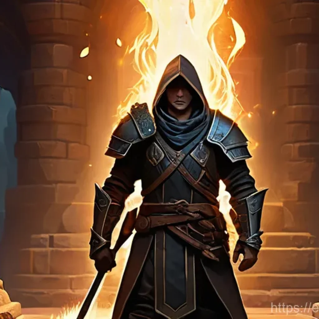 리니지M 장비 인챈트 방법 - **Prompt 1: The First Enchantment's Pulse**
    A young, determined adventurer, dressed in practical...