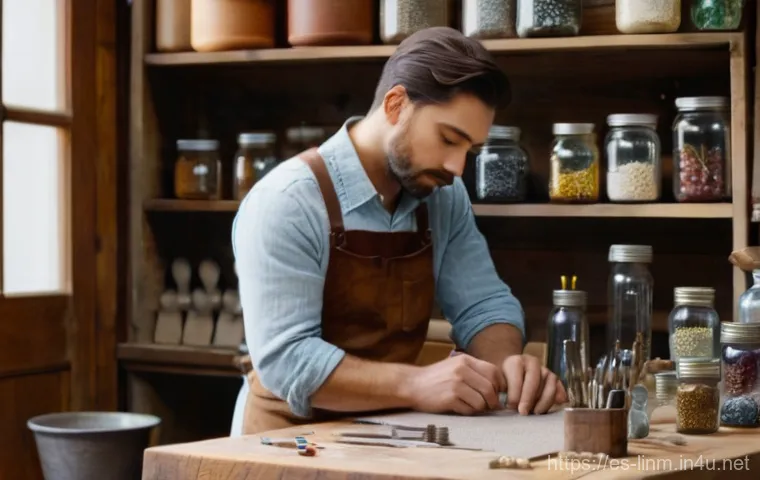 리니지M 인벤토리 최적화 - **Prompt 1:** A young, determined female adventurer, dressed in practical, layered fantasy leather a...