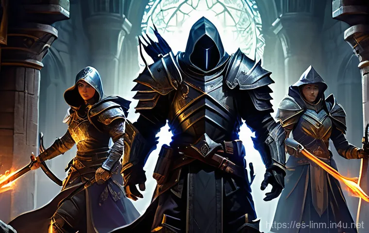 리니지M 이벤트 기간 혜택 - **"A detailed, wide-angle illustration of a determined fantasy gamer, approximately 20-30 years old,...