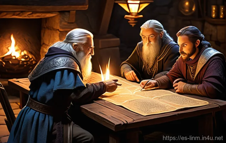 리니지M 혈맹 혜택 분석 - **Prompt:** An epic, large-scale siege on a magnificent, towering fantasy fortress. Hundreds of full...